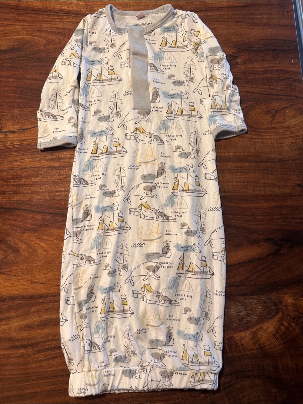 Newborn Magnetic Me Baby sleep gown